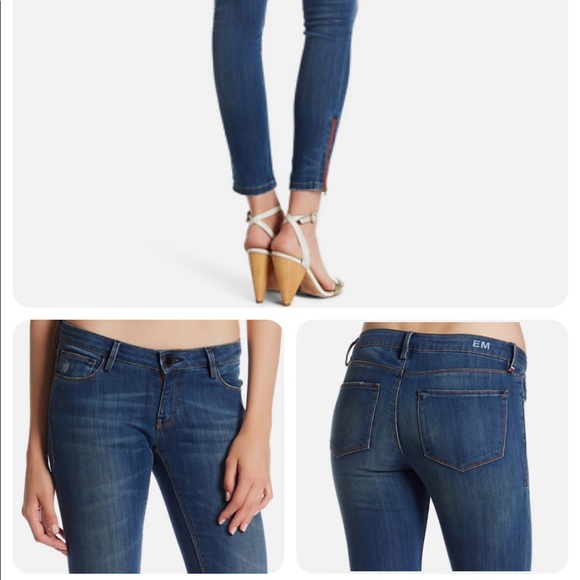 NWT Etienne Marcel Signature Skinny with Red Zipper Detail | Size: 24 - Picture 2 of 8